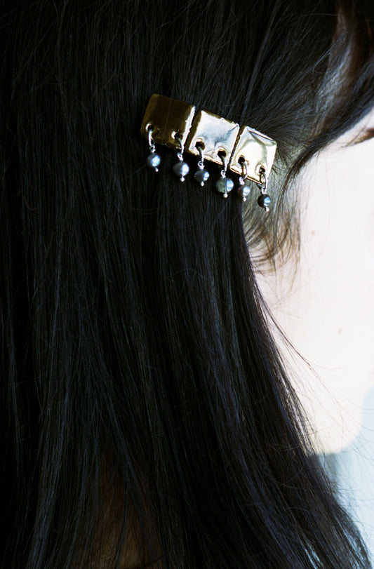 CAFÉ Barrette in 𝘉𝘳𝘰𝘯𝘻𝘦 (Preorder)