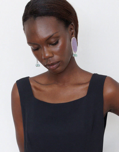 Crush Earrings in 𝘐𝘯𝘥𝘪𝘨𝘰 𝘛𝘪𝘥𝘦𝘱𝘰𝘰𝘭