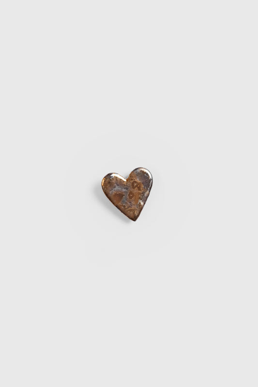 Mini LOVESICK Brooch in 𝘔𝘰𝘭𝘵𝘦𝘯 𝘈𝘭𝘭𝘰𝘺