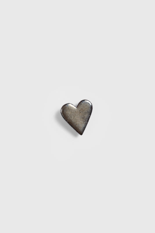Mini LOVESICK Brooch in 𝘚𝘵𝘦𝘦𝘭
